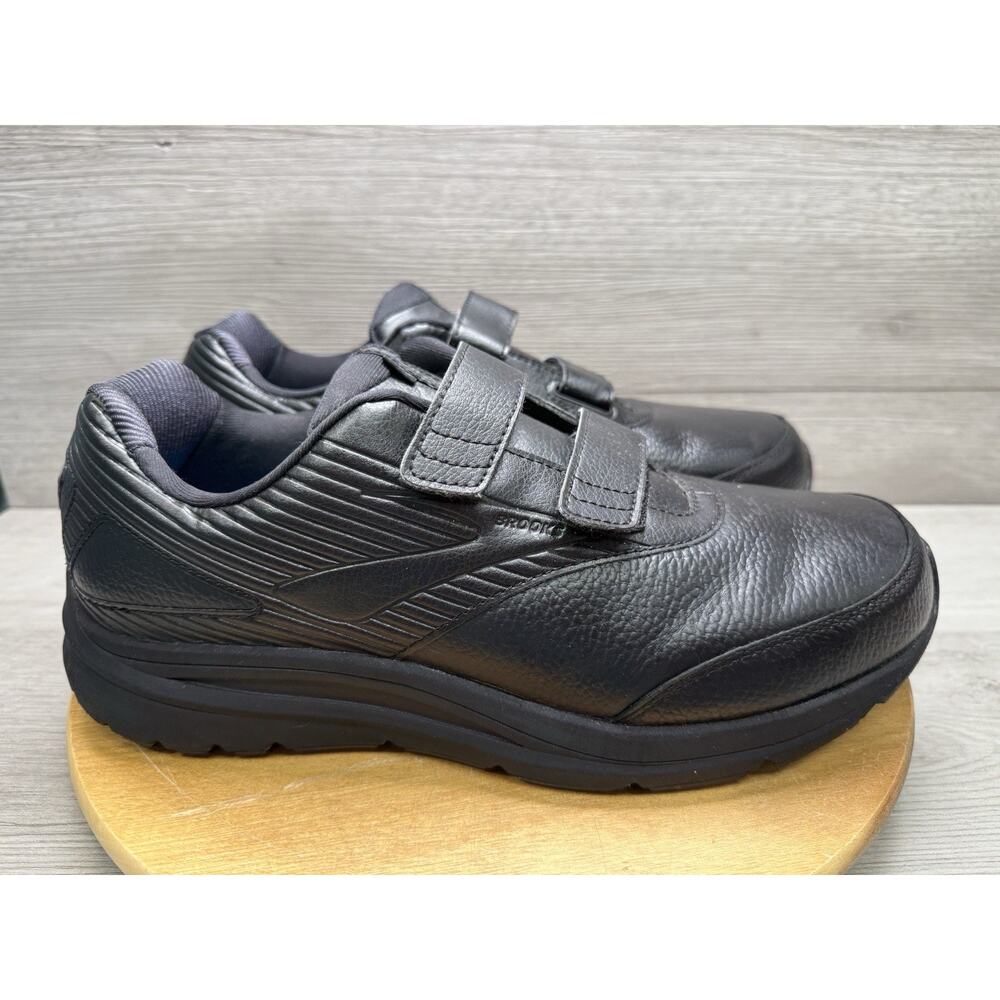 Brooks Addiction Walker V-Strap 2 Black Casual Shoes Sneakers Men’s 11.5 4E